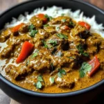 Slow-Simmered Beef Curry in Creamy Coconut Sauce