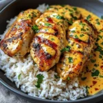 Spicy Cream Dream: Peri-Peri Chicken with Garlic Rice