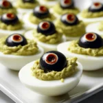 Spooky Deviled Eyeballs