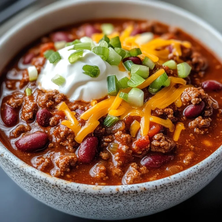 The Best Chili Recipe